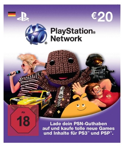 2x 20€ PSN Guthaben für 27€ bei myToys (nur für Neukunden)