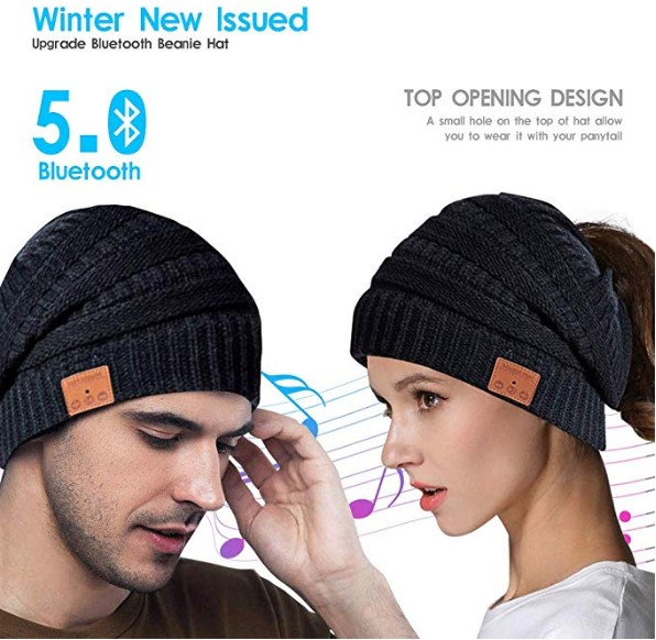Prime - Beanie mit eingebauten Bluetooth 5.0 Kopfhörer für 11,99€ statt 23,99€