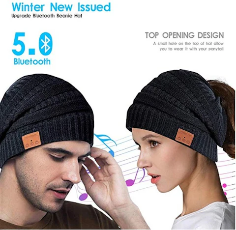 Prime - Beanie mit eingebauten Bluetooth 5.0 Kopfhörer für 11,99€ statt 23,99€