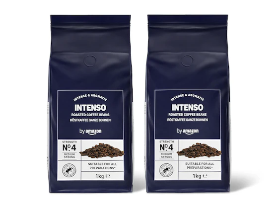 Wachmacher zum Bestpreis! ☕ 2kg by Amazon Intenso Kaffeebohnen für nur 17€ 🫘