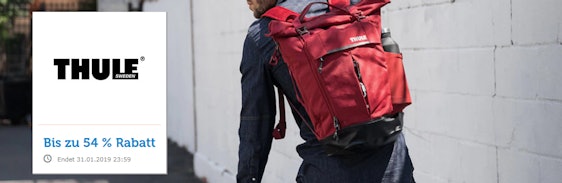 Thule-Rucksacksale bei iBood - z.B. Accent Backpack 20L für 46€ statt 69€