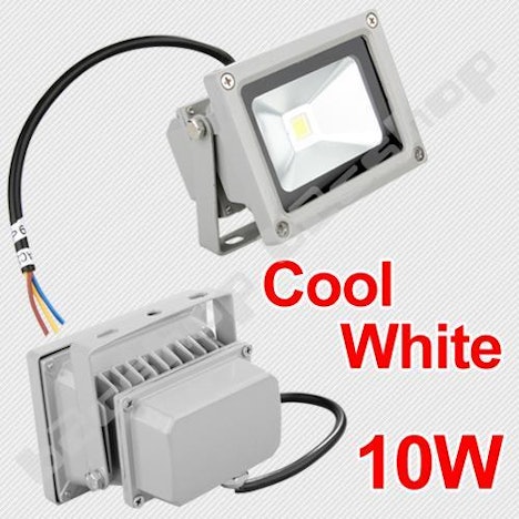 10W LED Fluter Flutlichtstrahler für 16,99€ inkl. Porto