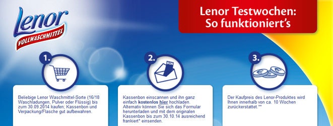 Leonoir-Waschmittel-Cashback