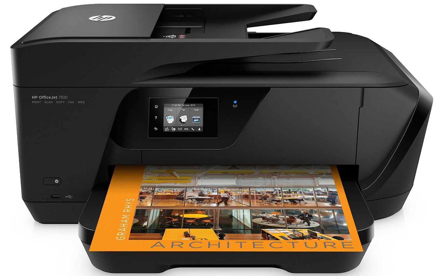 HP Officejet 7510 für 84€ + 20€ Cashback - A3 Multifunktionsdrucker mit WLAN