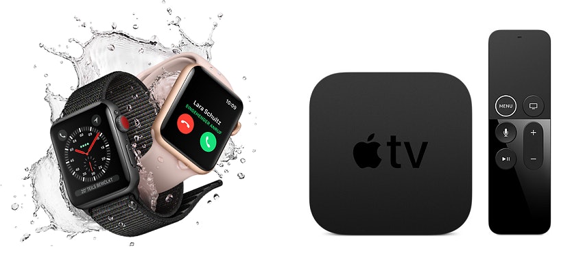 Apple Watch Series 3 und Apple TV Apple Watch Series 3 und Apple TV
