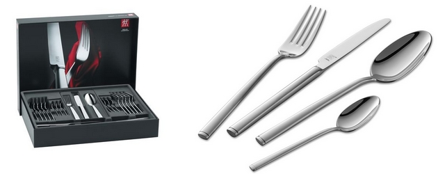 Amazon Zwilling Besteck-Sale - z.B. Zwilling Soho 18/10 Menüset 68 tlg. für 130€