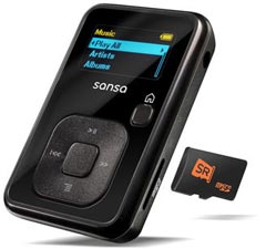 Sandisk Sansa Clip+ 4GB (refurbished) für 23€ 