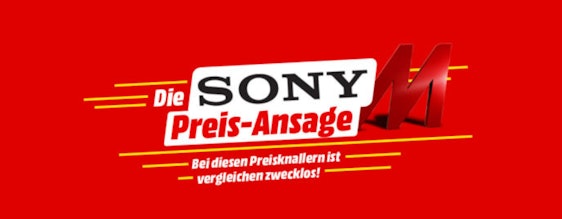 Letzte Chance! Sony Preisansage bei Media Markt - Die Top 5, z.B.: Sony MDR-ZX310 für 15€