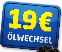 Ölwechsel inkl. Filter und bis zu 4l Öl für 19 Euro bei Euromaster