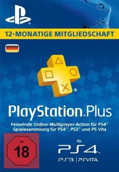 12 Monate PS+ für 43,50€ bei Gamecodeshop.de