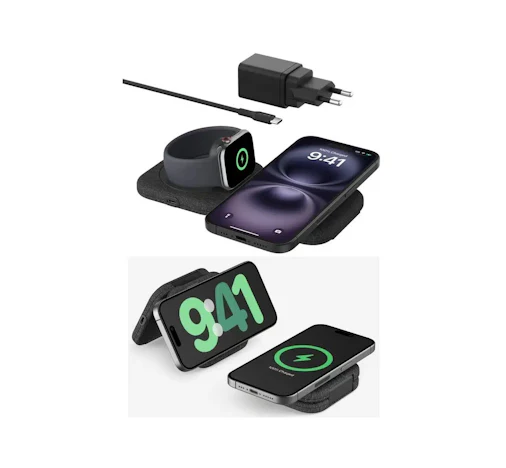 Belkin BoostCharge Pro Magnetische 2-in-1-Reiseladestation mit Qi2 (15 W) für 40,90€ statt 107,82€