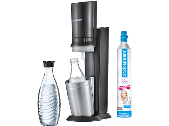 Sodastream CRYSTAL 2.0 + Glaskaraffe für 88€