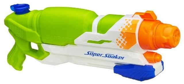 Hasbro A4837E25 - Super Soaker Barrage für 12€ - Tank fasst 2,5 Liter
