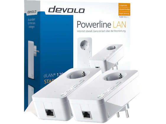 DEVOLO 9376 dLAN 1200+ Starter Kit Powerline für 79 EUR inkl. Versand