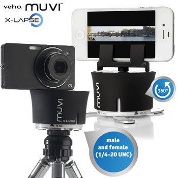 Veho MUVI X-Lapse für 23€ - drehbarer (360 Grad) Kamerahalter