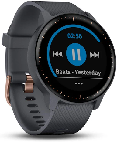 Garmin vívoactive 3 Music Granitblau GPS-Fitness-Smartwatch