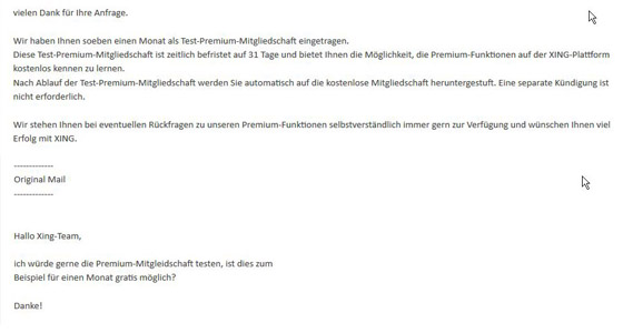 Das Xing Vorteilsprogramm für Premium-Mitglieder