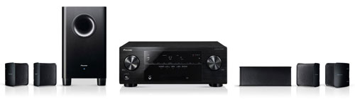 Pioneer HTP-202 für 333€ - 5.1 Lautsprecher-Set mit AV-Receiver (DLNA, AirPlay, Internet-Radio)