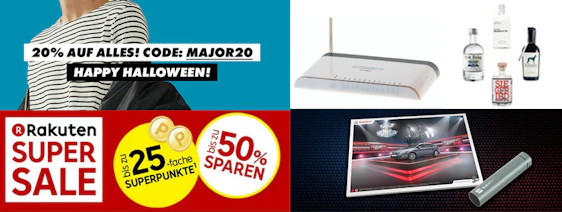 Highlight-Angebote: Die 5 besten Schnäppchen am 31.10.2016