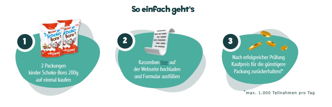 Kinder-Schokobons-gratis-testen