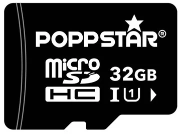 Poppstar 32GB MicroSDHC inkl. SD-Adapter für 8€ - günstigste Speicherkarte *UPDATE*