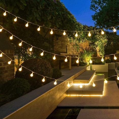 LED Lichterkette Außen 10M Strombetrieben und Wasserdicht