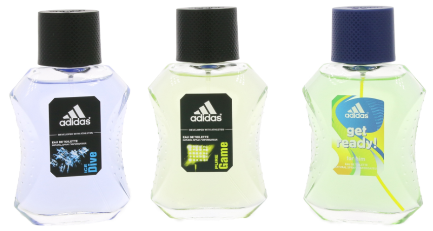adidas Eau de Toilette Natural Spray Geschenkset für 5€ - 3x50 ml Parfüm Herrenduft