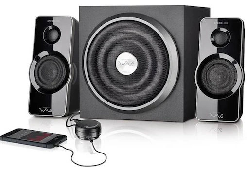 Speedlink Gravity Wave X 2.1für 32€ – Subwoofer-System als B-Ware