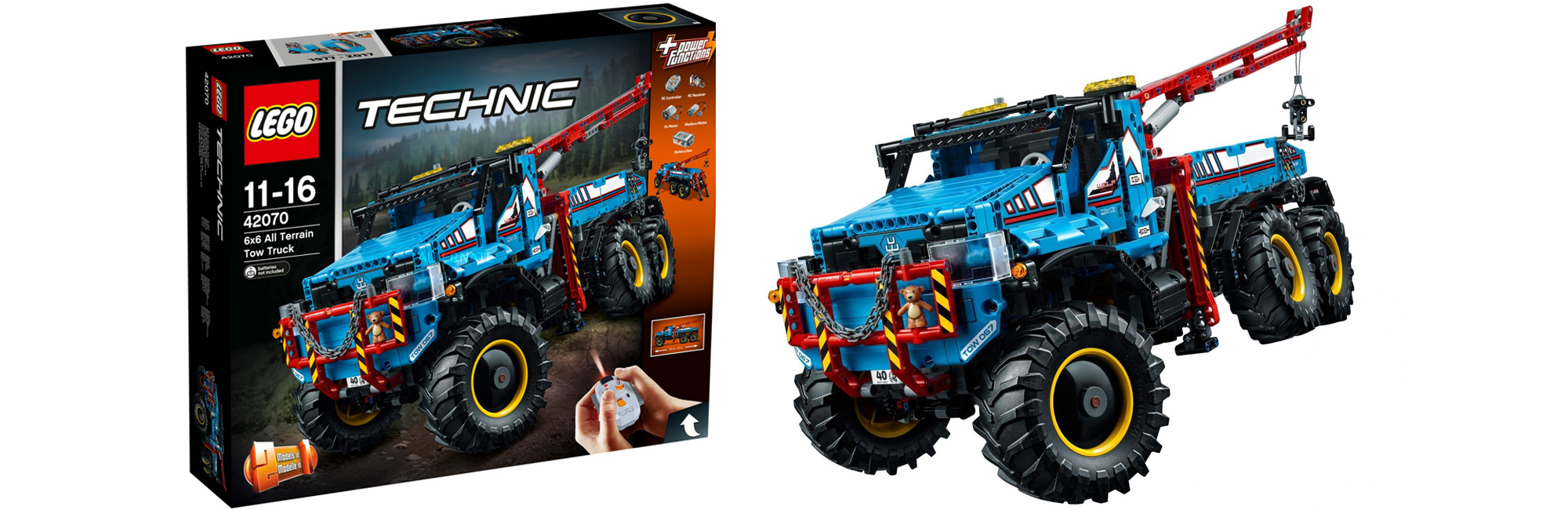 *Vorbei* Karstadt: 20% auf alles von Lego - z.B. Lego Technic 42070 6x6 Tow Truck für 104€