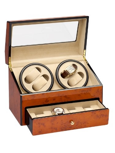 PREISFEHLER: Rothenschild Uhrenbeweger fuer 4 Uhren RS-622-4-BB(497) für nur 15,36 EUR inkl. Versand