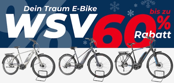 rebike WSV mit bis zu 60% Rabatt » über 1125 günstige refurbished E-Bikes