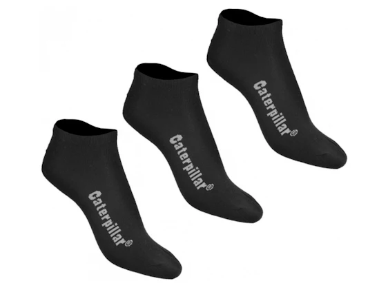 Caterpillar Sport Sneaker-Socken für 4€ – 3 Paar in Schwarz