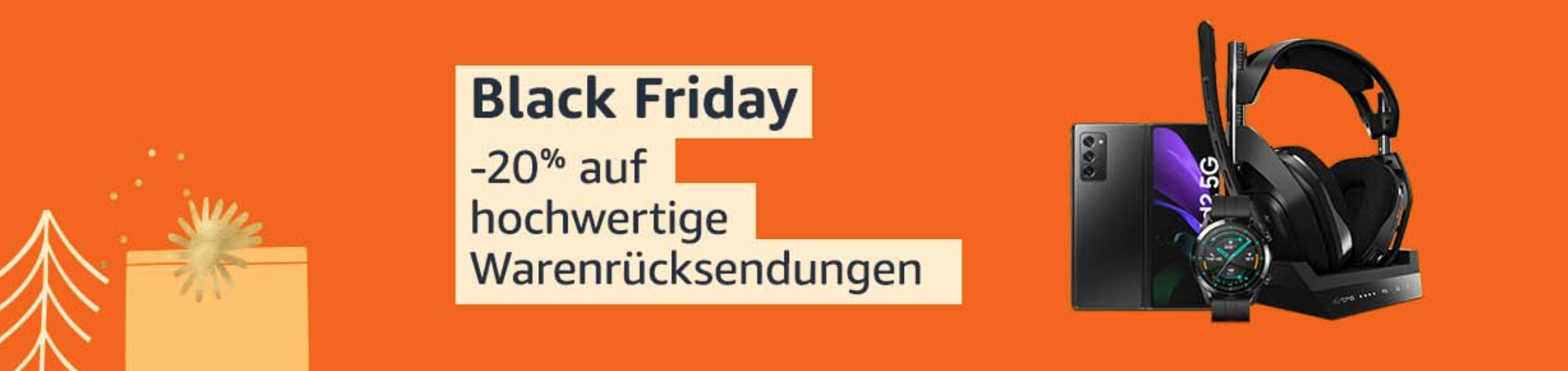 Amazon Warehouse Deals zum Black Friday » 20% Extra-Rabatt auf über 20.000 Artikel 🤩