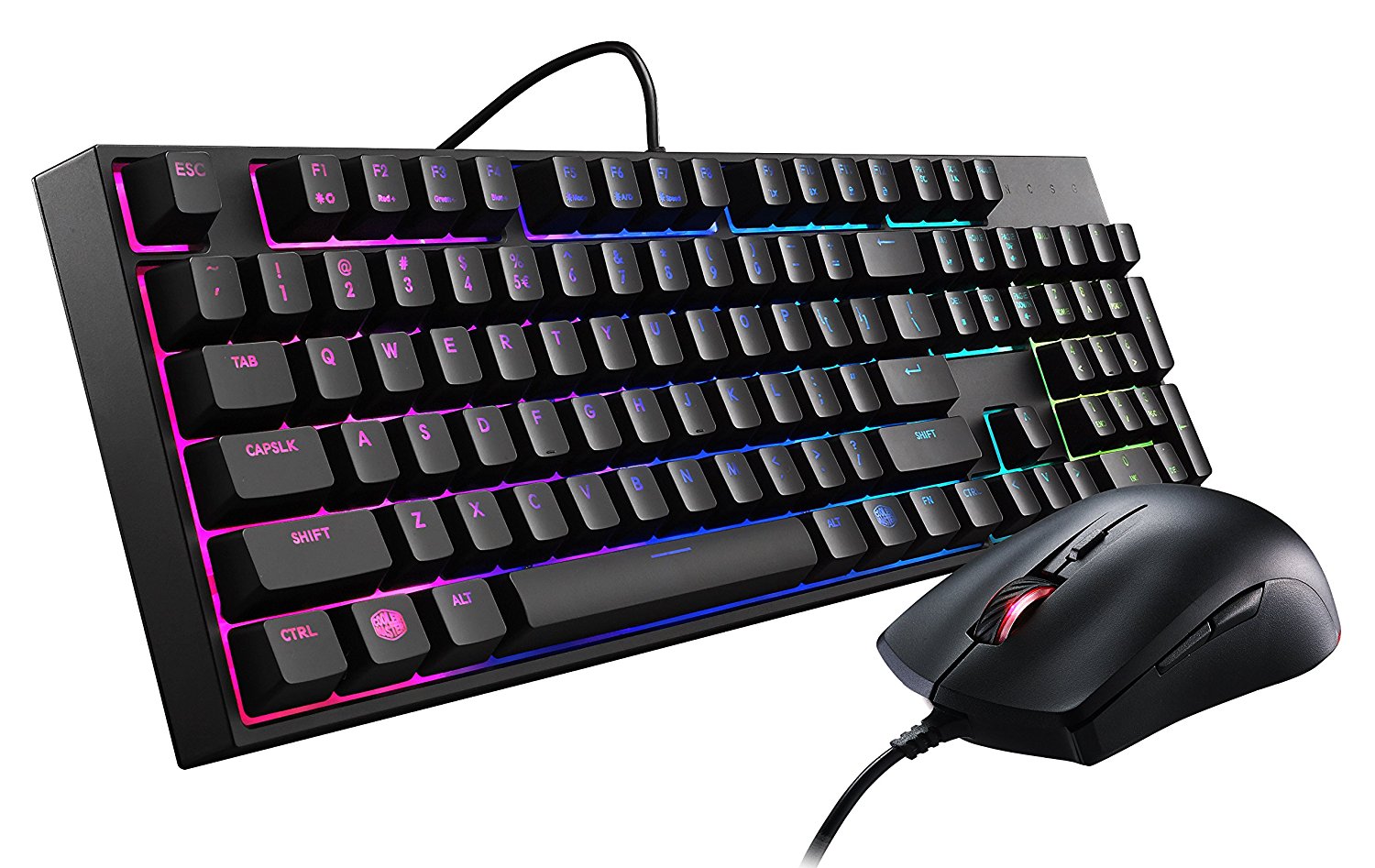 Cooler Master MasterKeys Lite L für 30€ – Gaming-Tastatur mit Maus und RGB-Beleuchtung