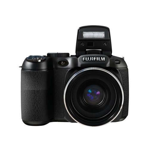 Fujifilm FinePix S2980 Digitalkamera (14 Megapixel, 18-fach opt. Zoom, 7,6 cm (3 Zoll) Display, bildstabilisiert) schwarz