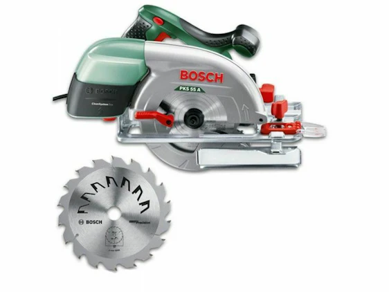 Bosch PKS 55 A Kreissäge Handkreissäge Säge 240Volt 1.200 Watt für 75,- EUR inkl. Versand
