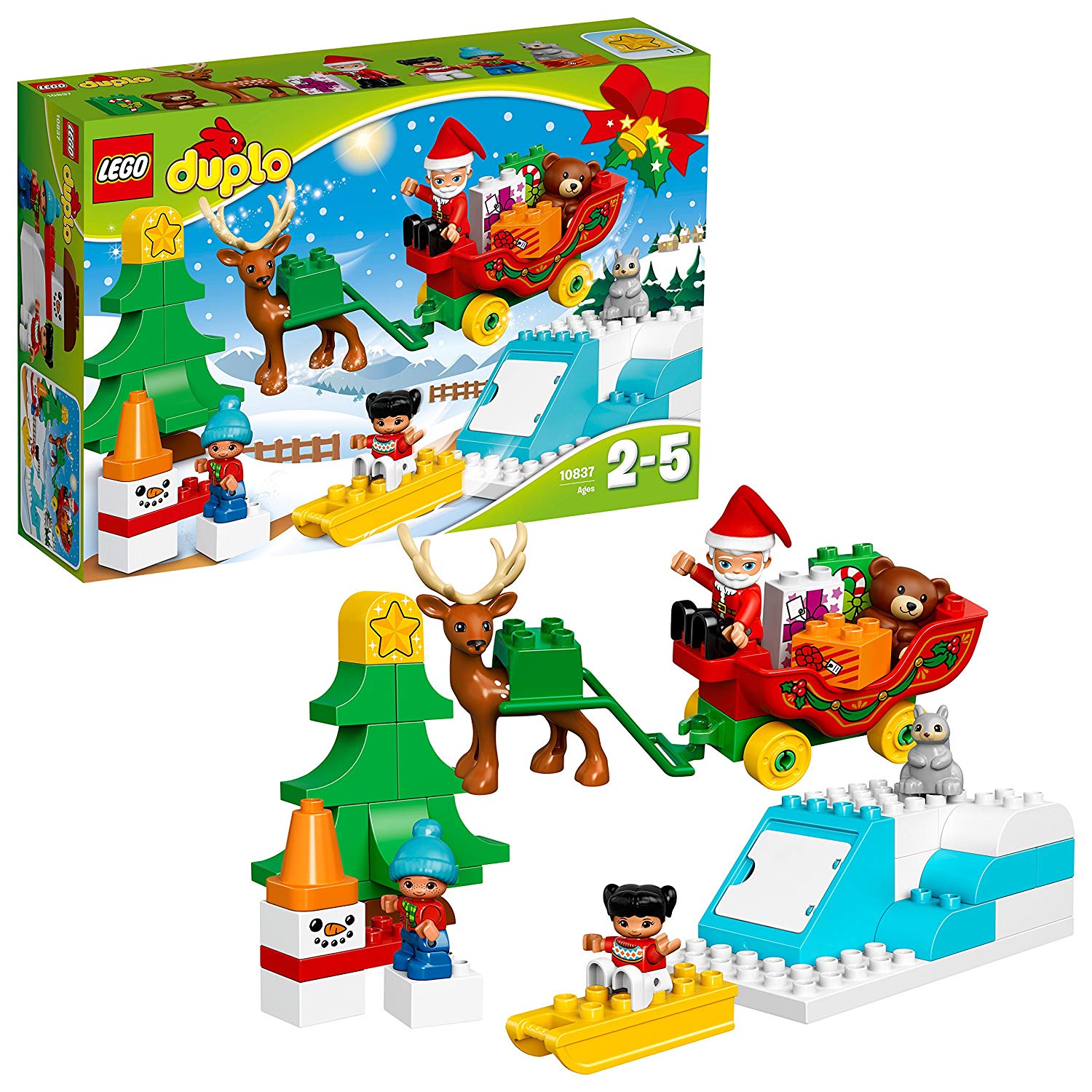 LEGO Duplo 10837 - Winterspaß mit dem Weihnachtsmann für 13,99 EUR