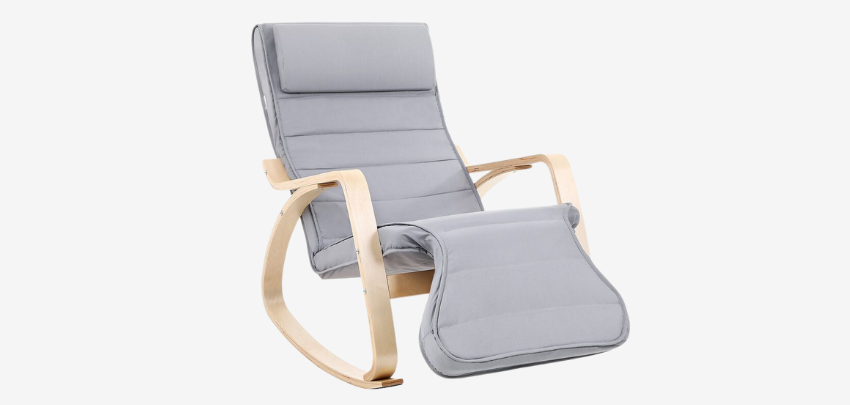 Nur noch heute! Songmics Relaxsessel mit Wippfunktion für 73€