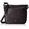 GERRY WEBER Damen Andalucia Shoulderbag Mvz Schultertasche, Braun (Dark Brown), 9,5x25x26 cm