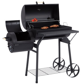 Ultranatura Smoker Grill Denver für 109€ - Smoker mit 2 Brennkammern
