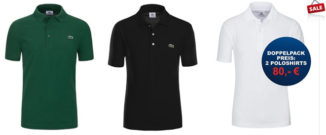 Lacoste Poloshirts für 37,86€ - viele Farben und Größen verfügbar *UPDATE2*