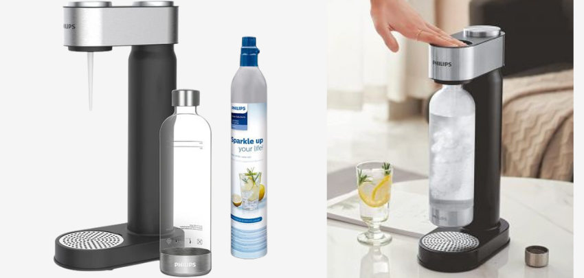 Philips Aqua Soda Maker für 33€ - Wassersprudler mit CO2-Zylinder + 1 Flasche