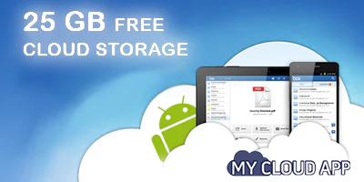 25 GByte Cloud-Speicher bei My-Cloud.APP