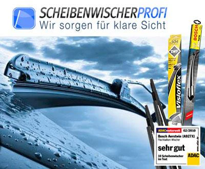 Markenscheibenwischer günstig dank 20€ scheibenwischer-profi.de Gutschein für 9,90€