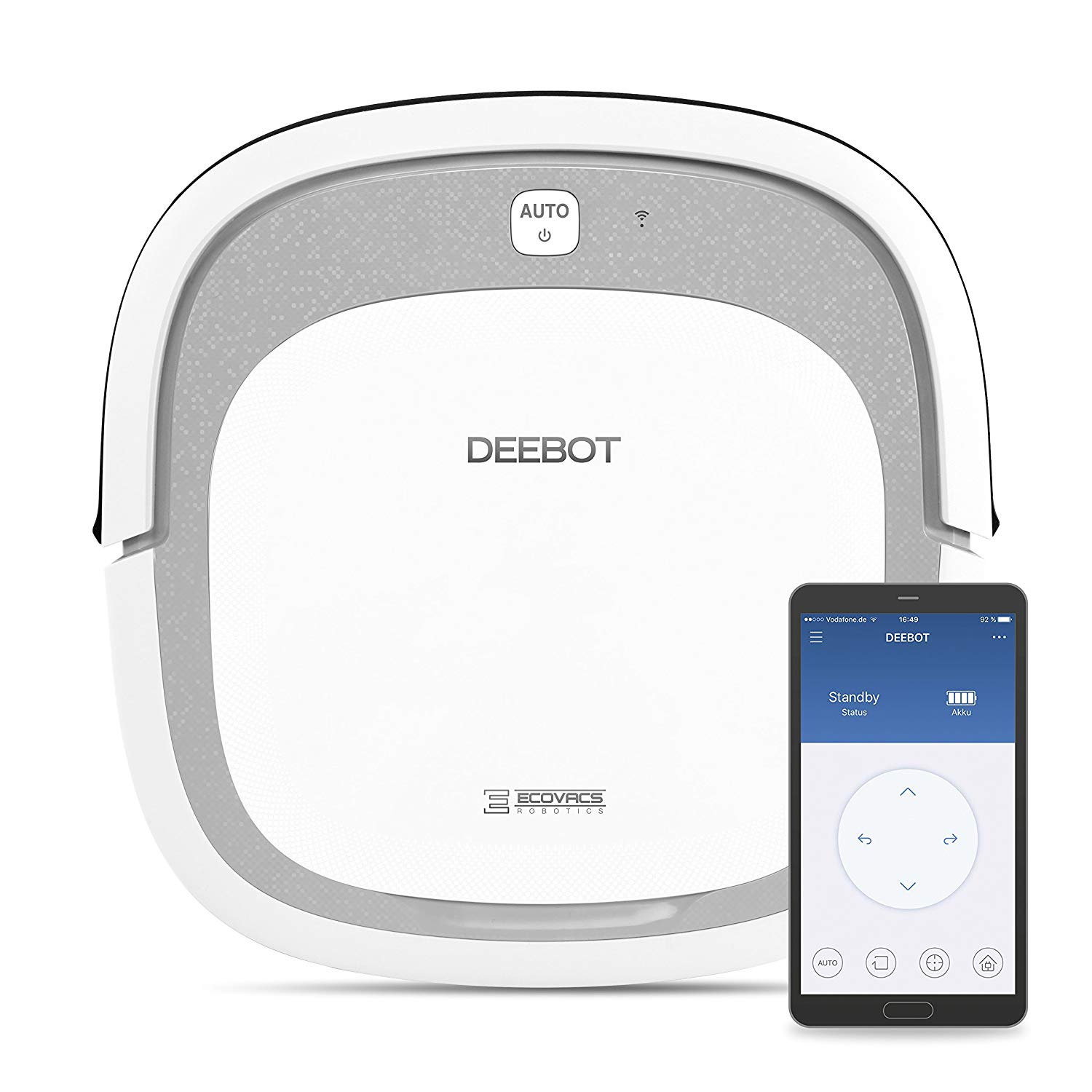 Saugroboter Ecovacs Deebot Slim 2 silber / weiß für 149,- EUR inkl. Versand