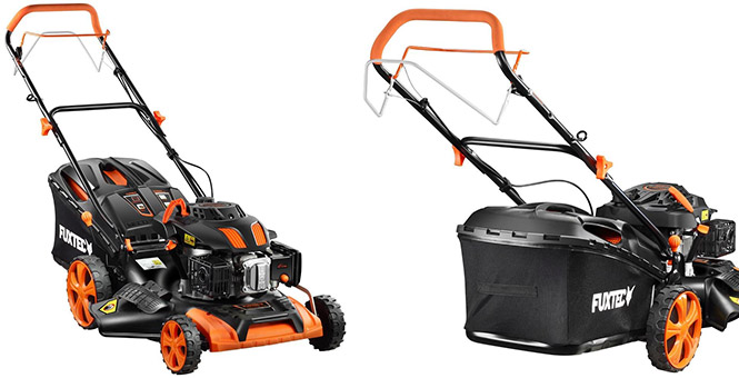 Fuxtec Benzin Rasenmäher- Mulchmäher FX-RM2050 Edition für 199€ - Benzinmäher mit Eigenantrieb