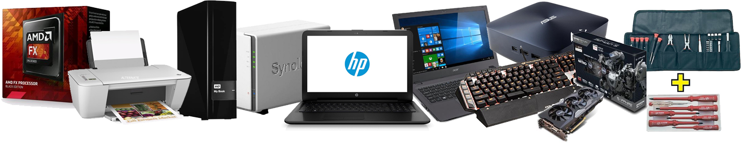 Notebook, Hardware und Zubehör Schnäppchen in der Übersicht