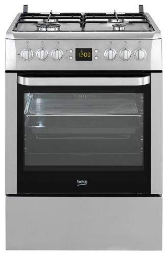 Gas-Elektroherd Beko CSM 62320 DX für 349,- EUR inkl. Lieferung