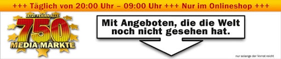 Media Markt Angebote ab 20 Uhr - Philips TV, Samsung Galaxy Tab 3 7", WD 1TB Festplatte *UPDATE*
