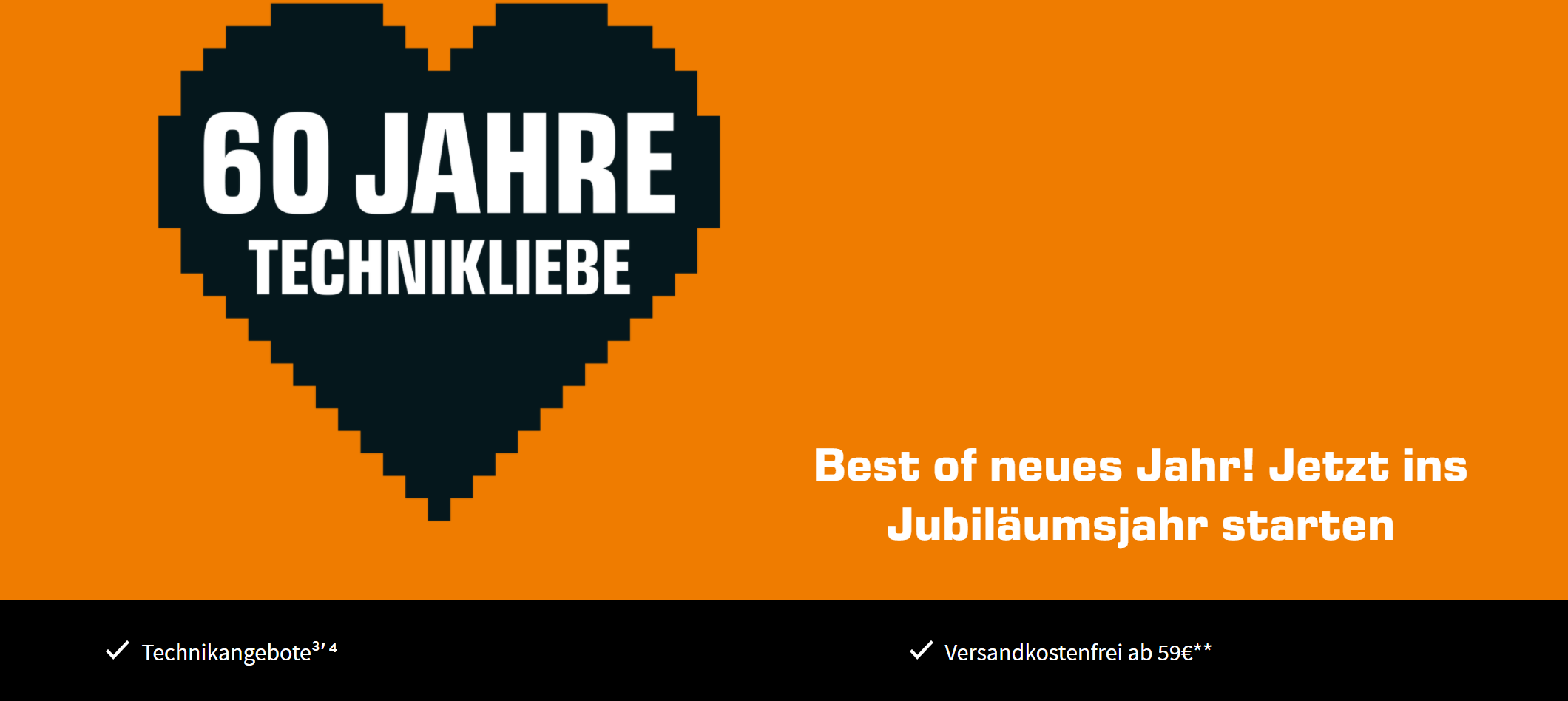 Verlängert! 60 Jahre Technikliebe bei Saturn » Die 21 besten Angebote im Preischeck 🎉